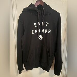 Peace Collective 2019 Toronto Raptors East Champs Hoodie Black Size L